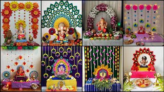 50+ Eco- friendly Ganpati decoration Ideas At Home