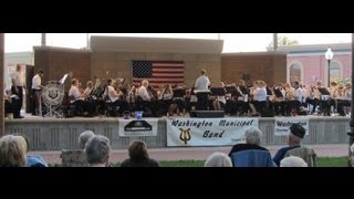 Washington Municipal Band in Iowa June 13, 2013