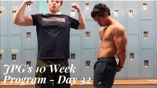 ARMS AND HAMSTRINGS WORKOUT | Day 32 of JPG'S 10 Week Program