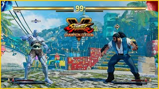 Seth VS Necalli (Hardest AI) - Street Fighter V Gameplay