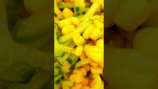 Corn Salad with Cucumber  #shorts