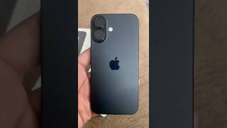 iPhone 16 black unboxing #music #iphone #iphone16unboxing #iphone16 #black #iphones #iphonemini #om