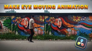 CREATE EYE MOVING ANIMATION OF WALL PAINTING || Arijit Roy