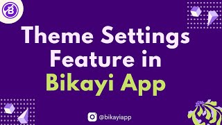 Bikayi - Theme setting features | Customise your Website | Grow your business