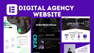 How To Make A Digital Agency or SMMA Website From Scratch In 2024 (Wordpress Elementor For Beginners