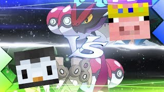 Technoblade vs Defone (Pokemon Battle)