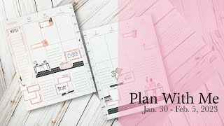 Plan With Me | Big Happy Planner | January 30 - February5, 2023