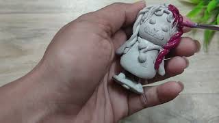 How to Make A Scary Doll By Clay | Clay Art | Clay Doll Kaise Banate hain | Mitti ki Gudiya |