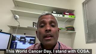 Professor Sabe Sabesan for World Cancer Day 2022