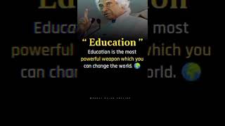 education is the most powerful weapon which you #shorts #viral #trending #motivational