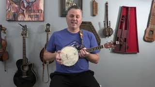 Ukulele or Banjolele Introduction To Simple Open Tuning Playing Method www.happyjams.net