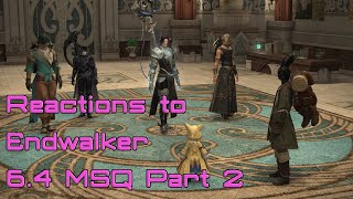 FFXIV 6.4 Reactions Part 2: We finally make some MSQ progress