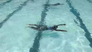 How she butterflies the breaststroke technique | Speed arm and leg coordination.