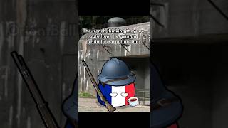 The maginot line.. #countryball #ww2 #history