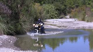 XT 660 & AFRICA TWIN Extreem river pass!!Rhodes-Greece!!