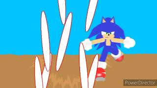 Sonic vs Nazo.(Old animation warning.)