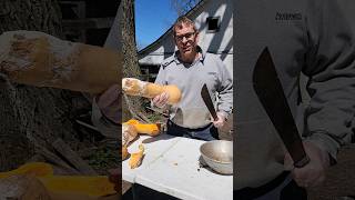 Saving The Seeds In This Moldy Squash! #homesteading  #farmlife #garden #seeds #shorts #diy #squash