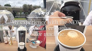 I made my own coffee at Nespresso Vertuo Event Experience with the NEW Vertuoplus coffee machine