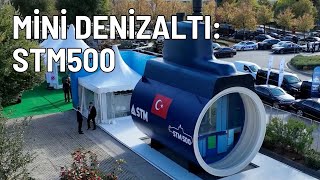 STM'in mini denizaltısının ilk kesidi SAHA EXPO'da tanıtıldı #sahaexpo