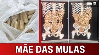 Uma potiguar conhecida como "Mãe das Mulas" é presa por tráfico internacional de DR0G4S