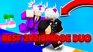 The Best Bridge Battle DUO In Roblox Bedwars