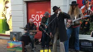 Brian Bam Artiste singing in Galway