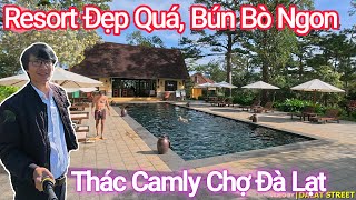 Đà Lạt Thác Camly, Bún Bò Ngon, Resort 5 Sao Hồ Bơi Quá Đẹp