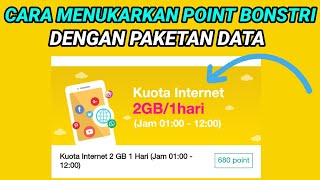 CARA MENUKARKAN POIN BONSTRI DENGAN PAKETAN DATA TERBARU 2022