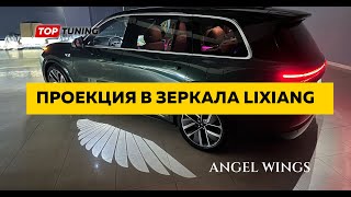 Проекция Крылья Ангела в боковые зеркала Lixiang L7, L8, L9