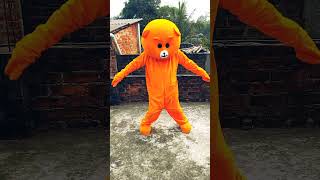 Teddy bear funny dance🤣 on nag puri song#shorts #youtubeshorts #tranding #vairalshort #teddybear #yt