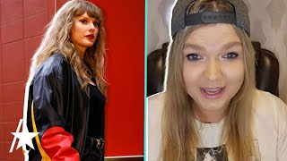 TikToker REACTS To Taylor Swift Wearing Her Old Chiefs Jacket Sold On eBay