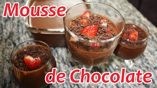 NÃO FAÇA MOUSSE DE CHOCOLATE ANTES DE VER ESSA RECEITA | Evelyn Oliveira