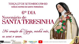 6⁰ Dia | Novenário Santa Teresinha | Terça | 27 set 2022