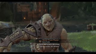 Shadow of war blood brother defense