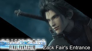 FFVII CRISIS CORE - Zack Fair's Entrance (Opening Cinematic) English Fandub