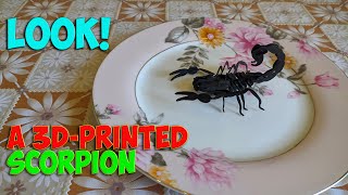 LOOK! A 3D-PRINTED SCORPION