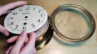 Ships clock maintenance (By Henry browne and son LTD)