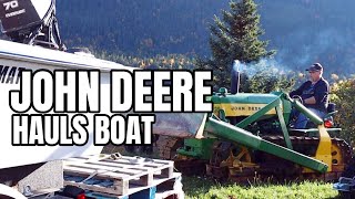 Using a 70 year old John Deere Crawler! - [ NEW TRAILER ]