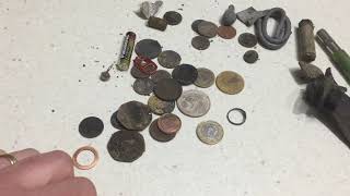 Metal detecting finds good day in water