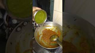 Green Onion Leaves Daal | हरे प्याज की दाल | YouTube Shorts | Asha Devi [Pahad Wale]