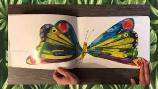 Story Time Children's Book Reading  'Very Hungry Caterpillar' & Drawing Caterpillar