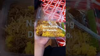 Andy Balala Makan Nasi Kuning Di Manado. #manadofood #shortsvideo