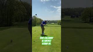 Callaway Ai Smoke Driver! Boom! #golfingtips #golftips #pga #golf #golfswing #golftour