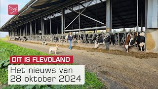 Dit is Flevoland van maandag 28 oktober 2024 | Omroep Flevoland