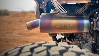 KRX 1000 Exhaust Review - GGB Stainless UTV Muffler