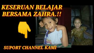 BELAJAR SAMBUNGKAN KATA | ZAHRA UMUR 5 TAHUN