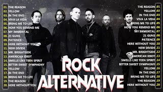 Linkin park, Evanescence, Coldplay, Creed, AudioSlave, Hinder, Nickelback ⚡⚡ Alternative Rock