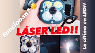 LASER LED. ¿¿FUNCIONAN??