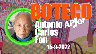 Boteco APJor recebe Antonio Carlos Fon