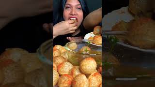 SPICY PANI EATING CHALLENGE | GOLGAPPA ASMR | PUCHKA MUKBANG #shortvideo #shorts #viral #indianfood